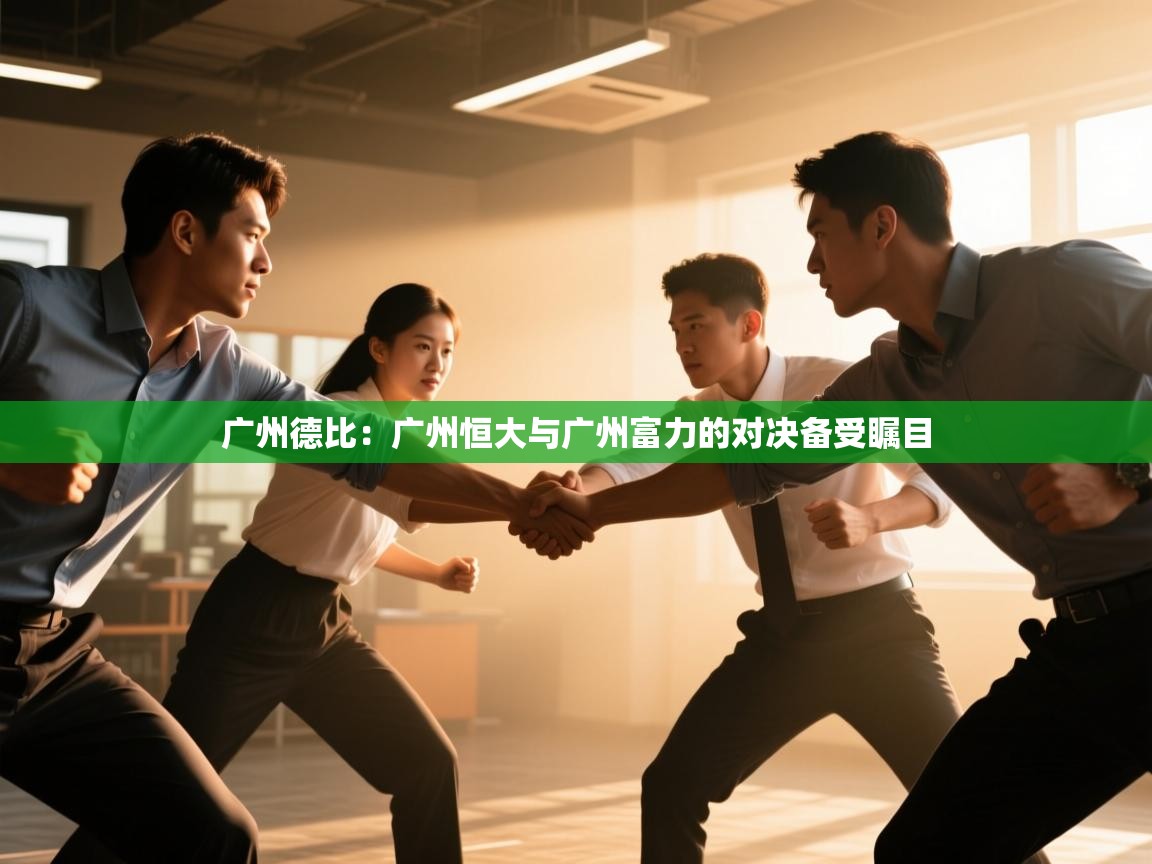 广州德比：广州恒大与广州富力的对决备受瞩目  第1张